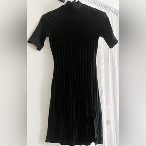 Reformation Libra knit dress in Black